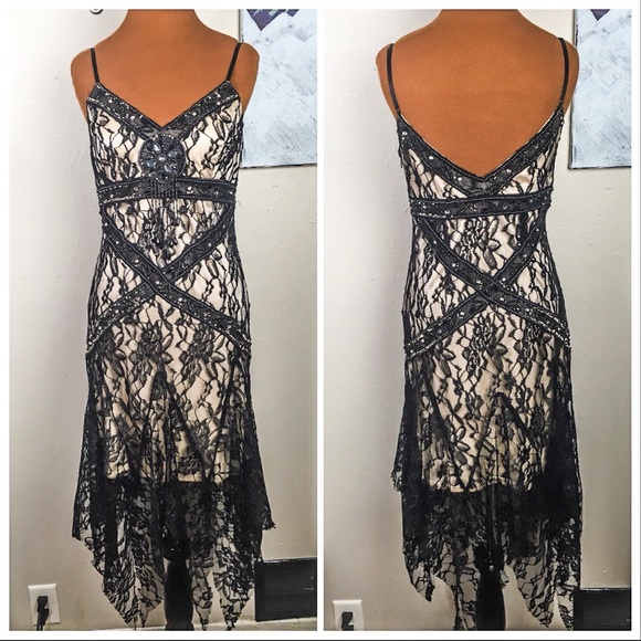 Sue Wong Dresses & Skirts - SUE WONG NOCTURNE black lace dress with beading